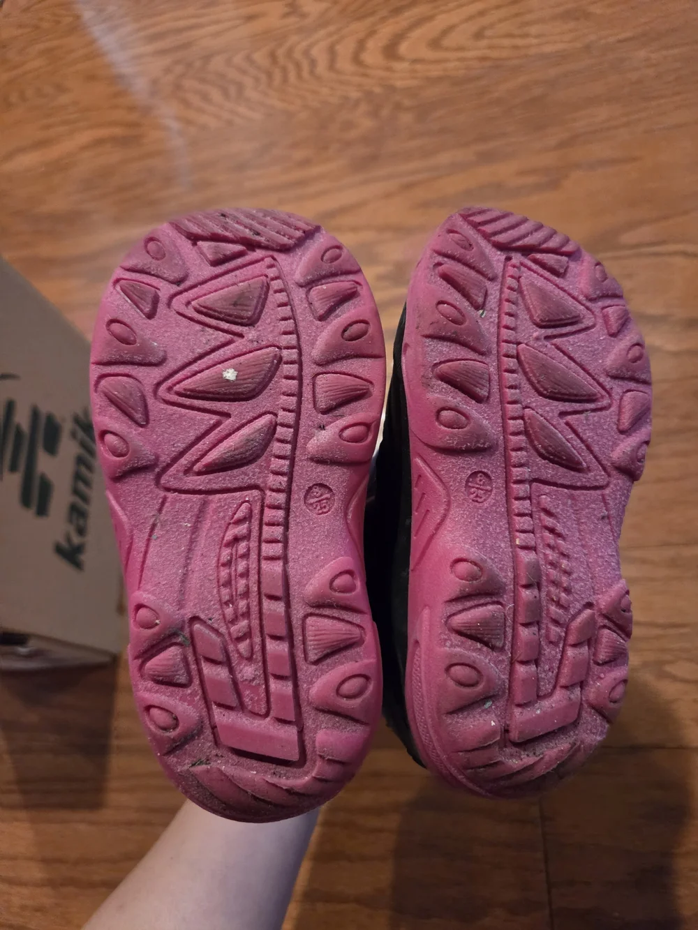 Kamik Girls Purple & Pink Snow Boots